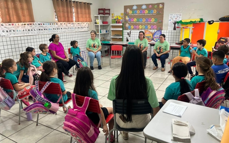 Saúde e Educação em ação: PSE leva orientações às crianças da rede municipal de ensino de São Manoel do Paraná